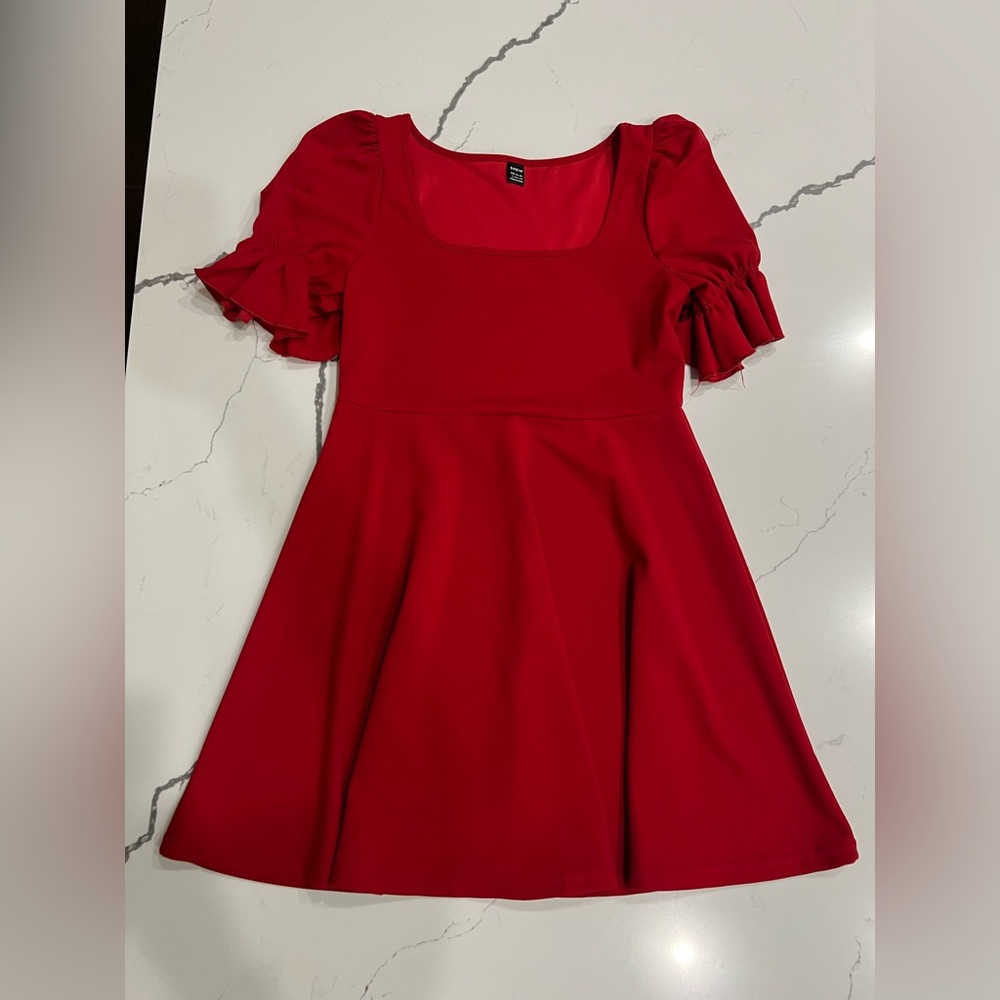 SHEIN Red Mini Dress Women’s Size Large